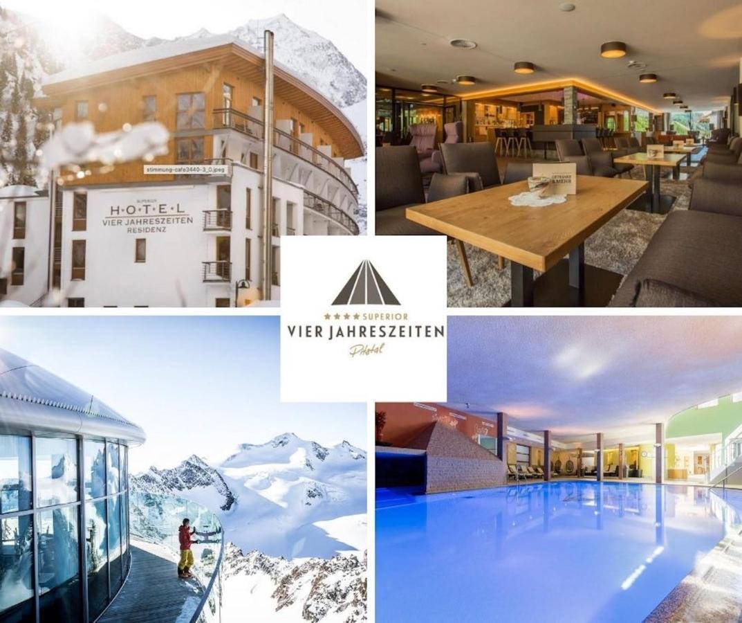 Hotel Vier Jahreszeiten Sankt Leonhard im Pitztal Ngoại thất bức ảnh