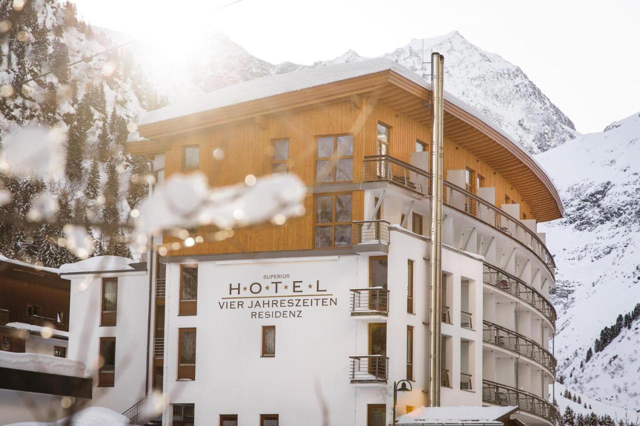 Hotel Vier Jahreszeiten Sankt Leonhard im Pitztal Ngoại thất bức ảnh